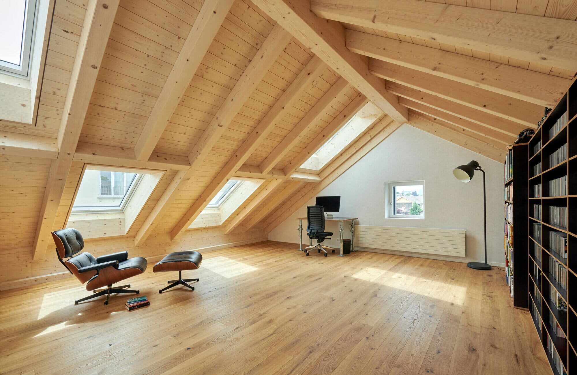 Sanierung Dachstock aus Holz