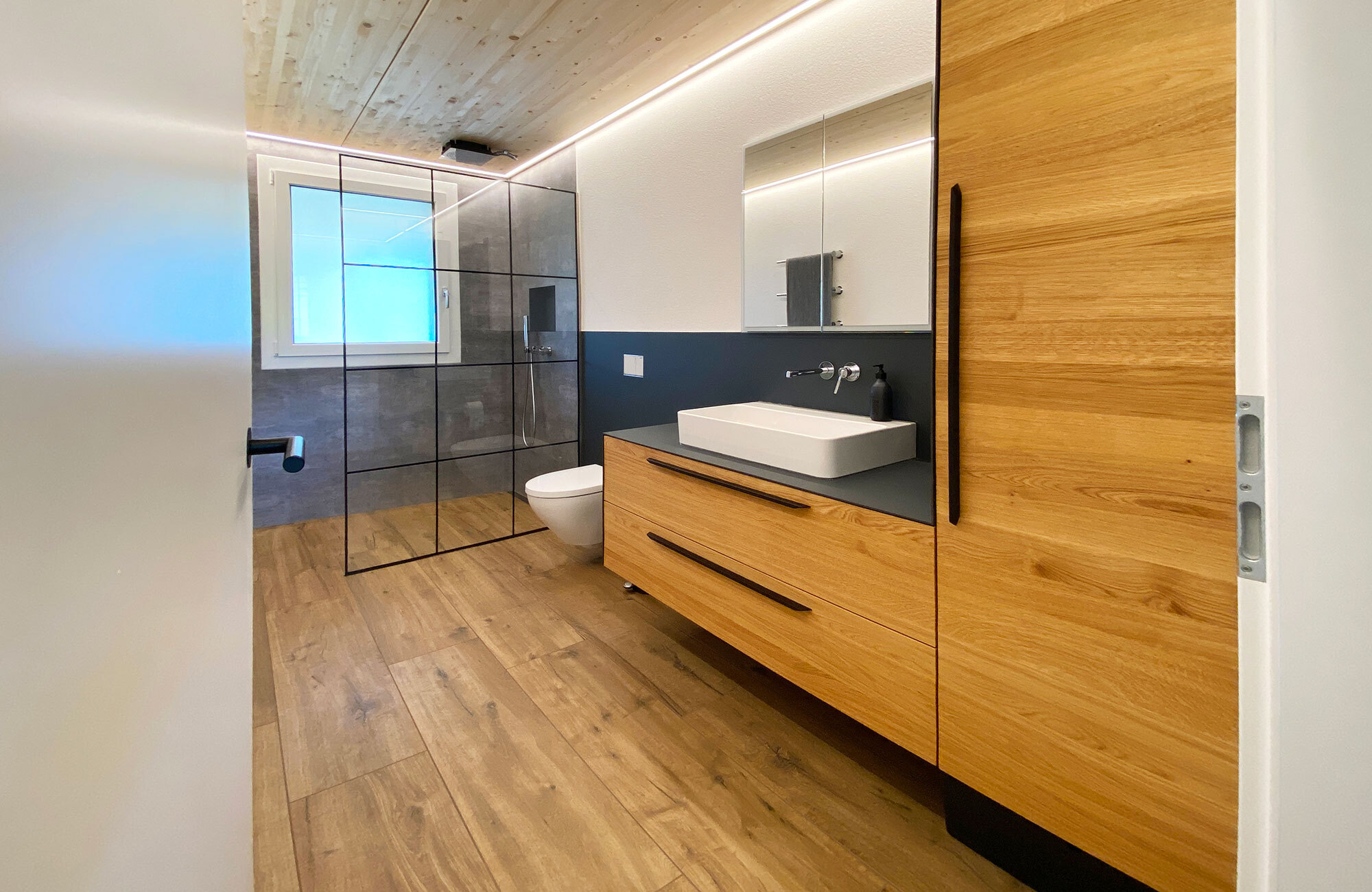 Badezimmer aus Holz