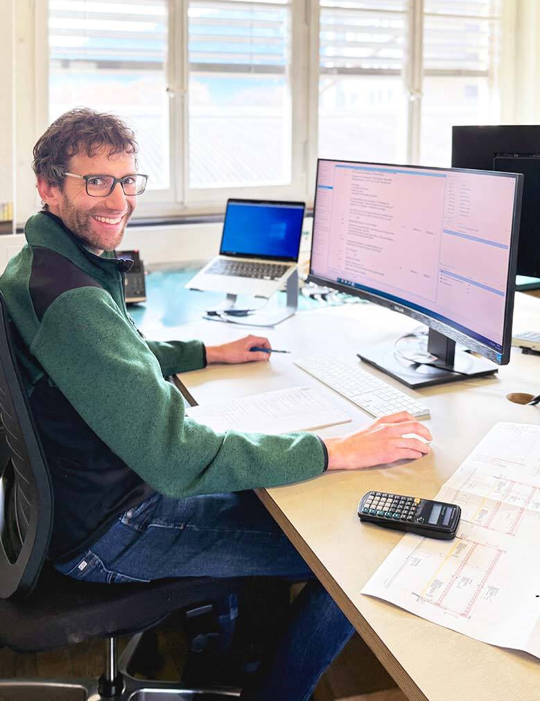 Offene Stelle als Kalkulator im Holzbau