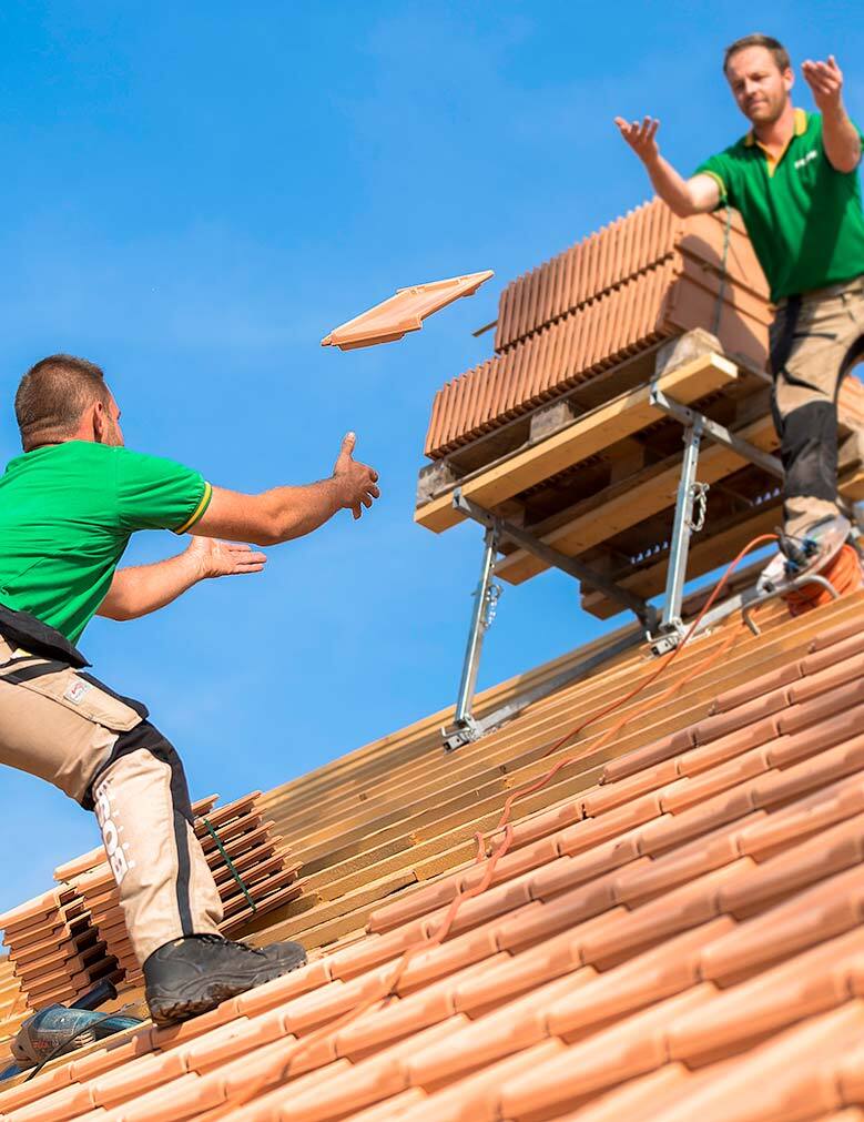 Offene Stelle als Dachdecker