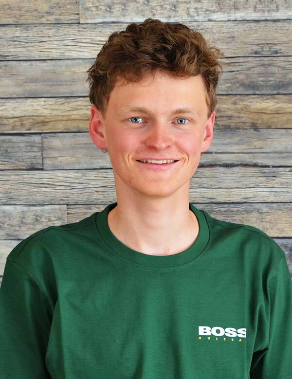 Fabian Pfister, Zimmermann bei Boss Holzbau AG