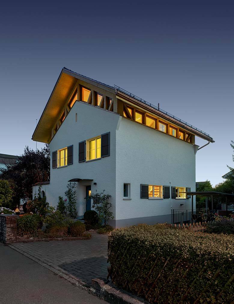 Sanieren, umbauen und renovieren eines Einfamilienhauses