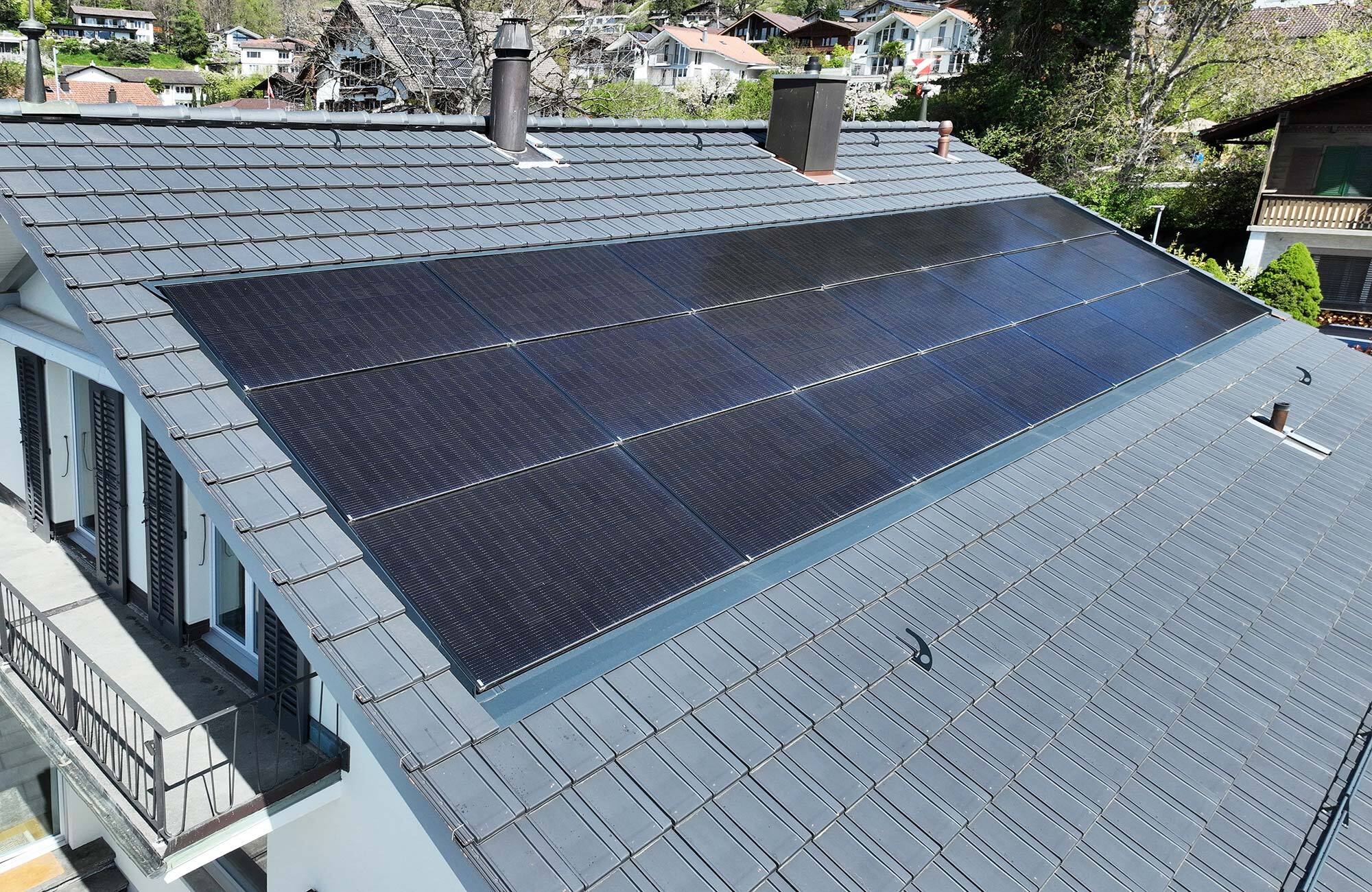 Indach-Solaranlage
