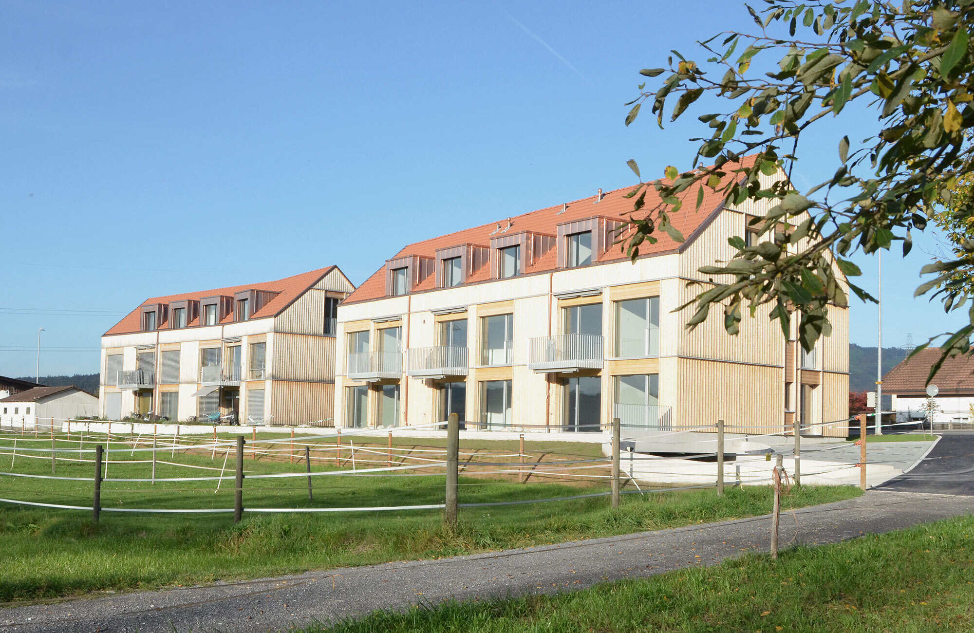 Neubau Mehrfamilienhaus aus Holz