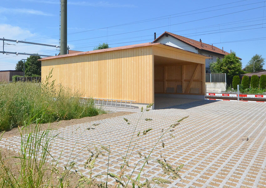 Carport aus Holz