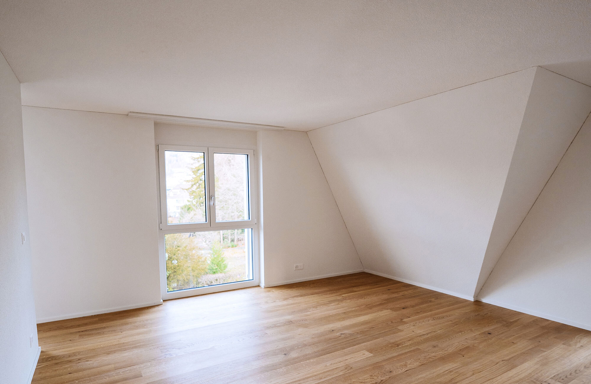 Kombination Flachdach und Steildach