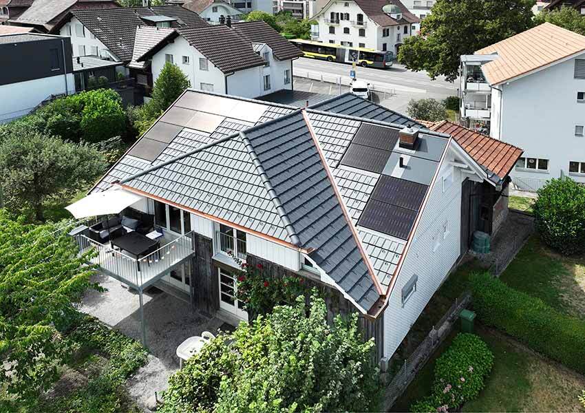 Dachsanierung und Wohnungsumbau