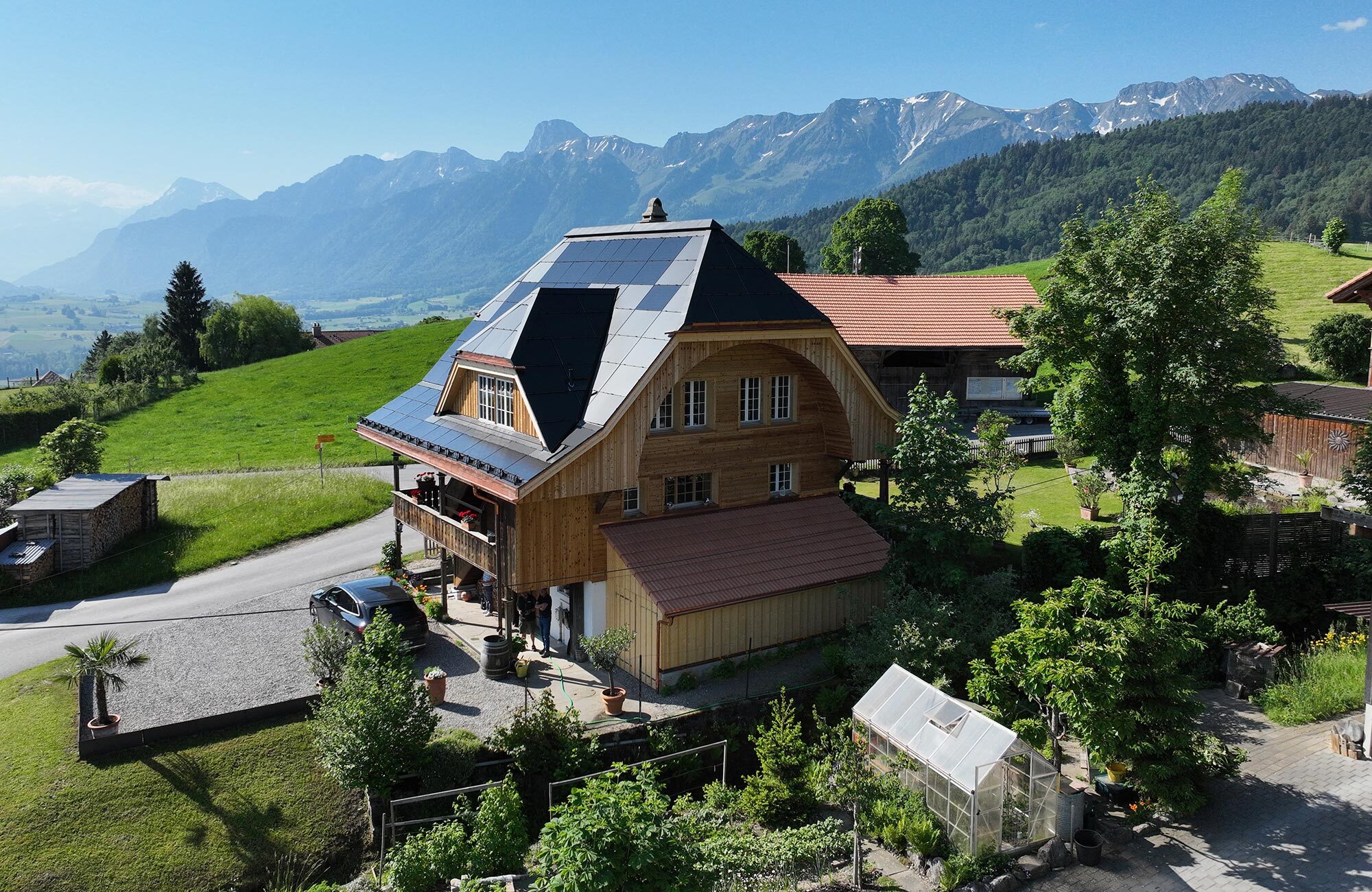 Fassadensanierung mit Holz