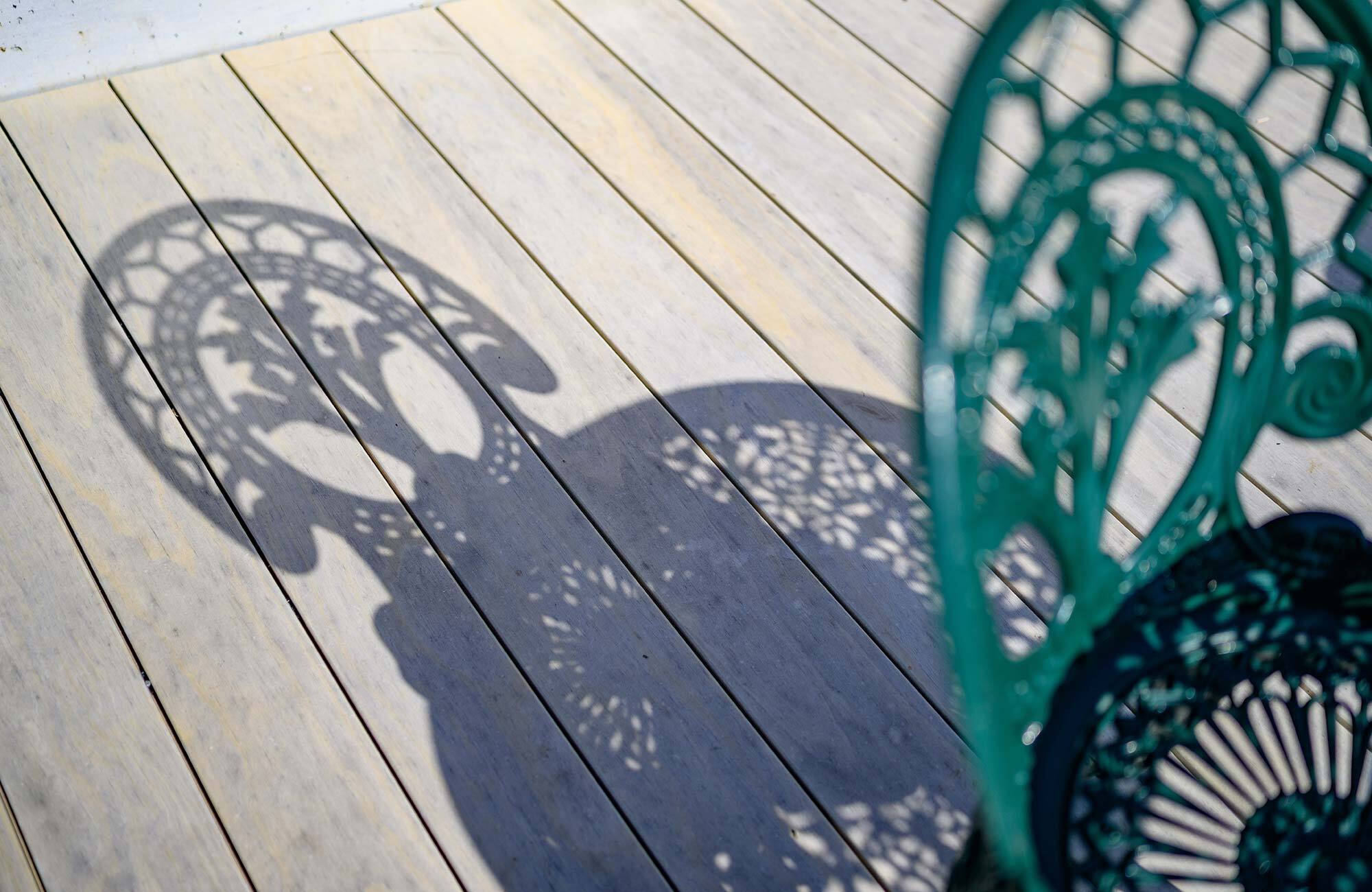 Terrassenboden aus Holz