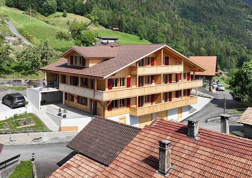 Ersatzneubau Mehrfamilienhaus aus Holz