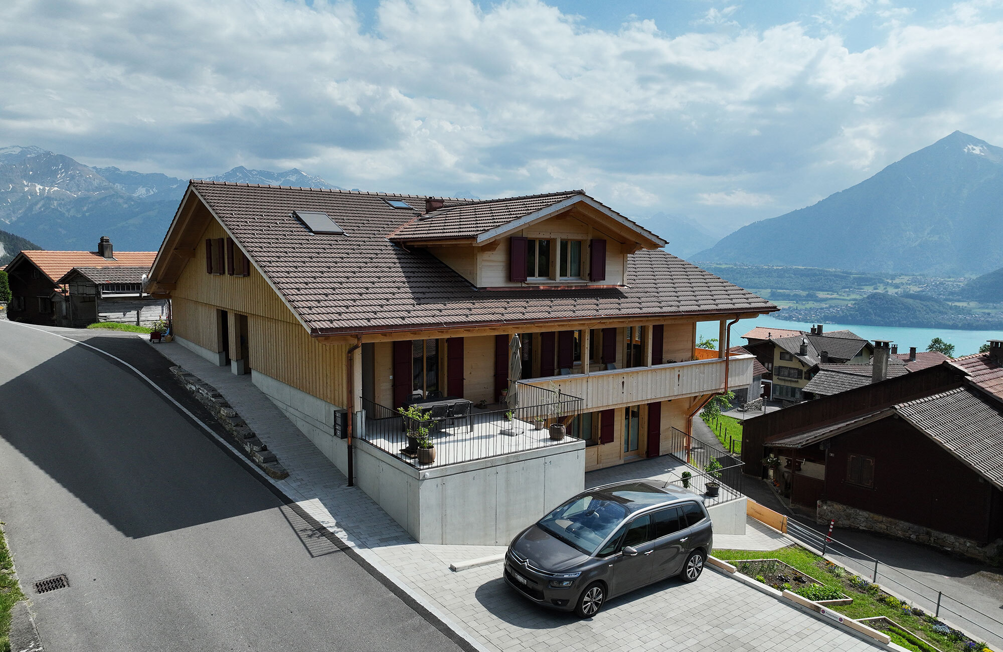 Neues Mehrfamilienhaus in Holzbau