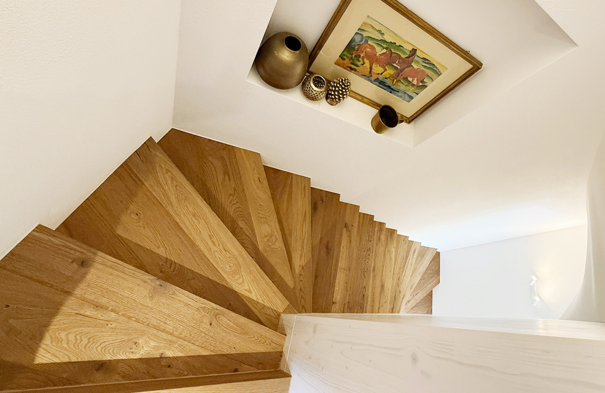 Treppe aus Holz