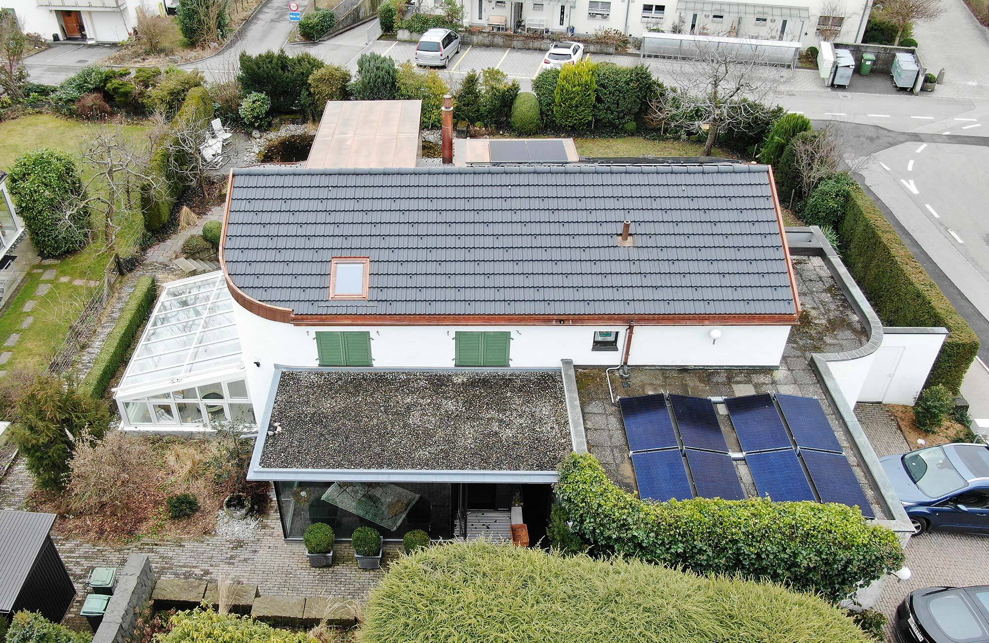 Fotovoltaik auf dem Dach