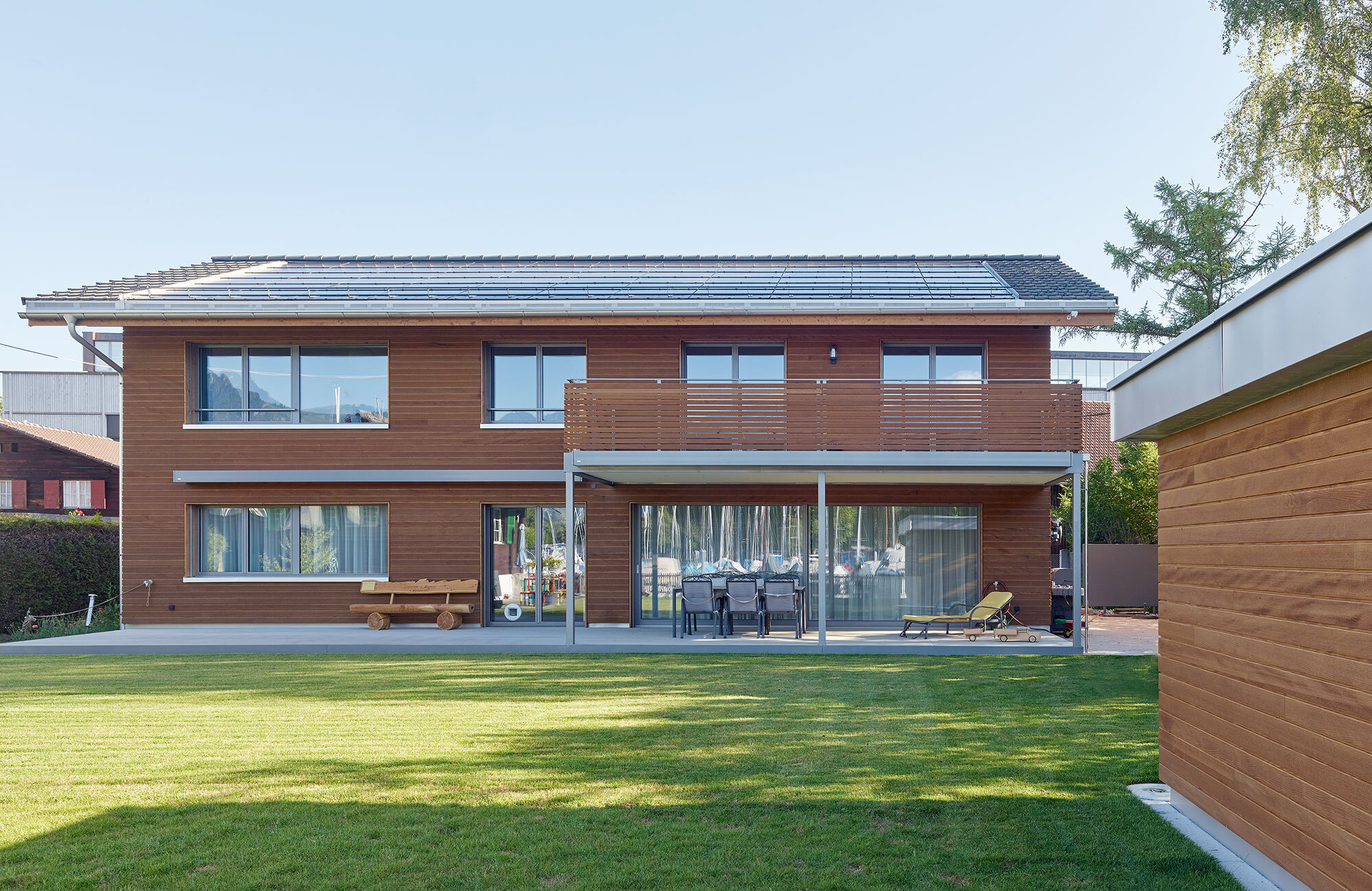 Neues Einfamilienhaus aus Holz