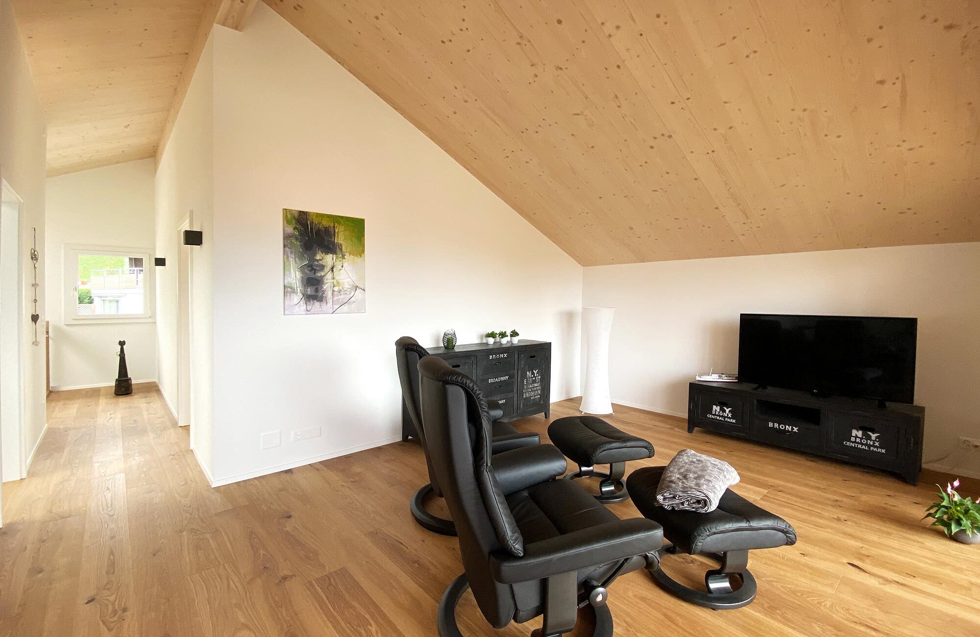 Dachausbau bei Neubau