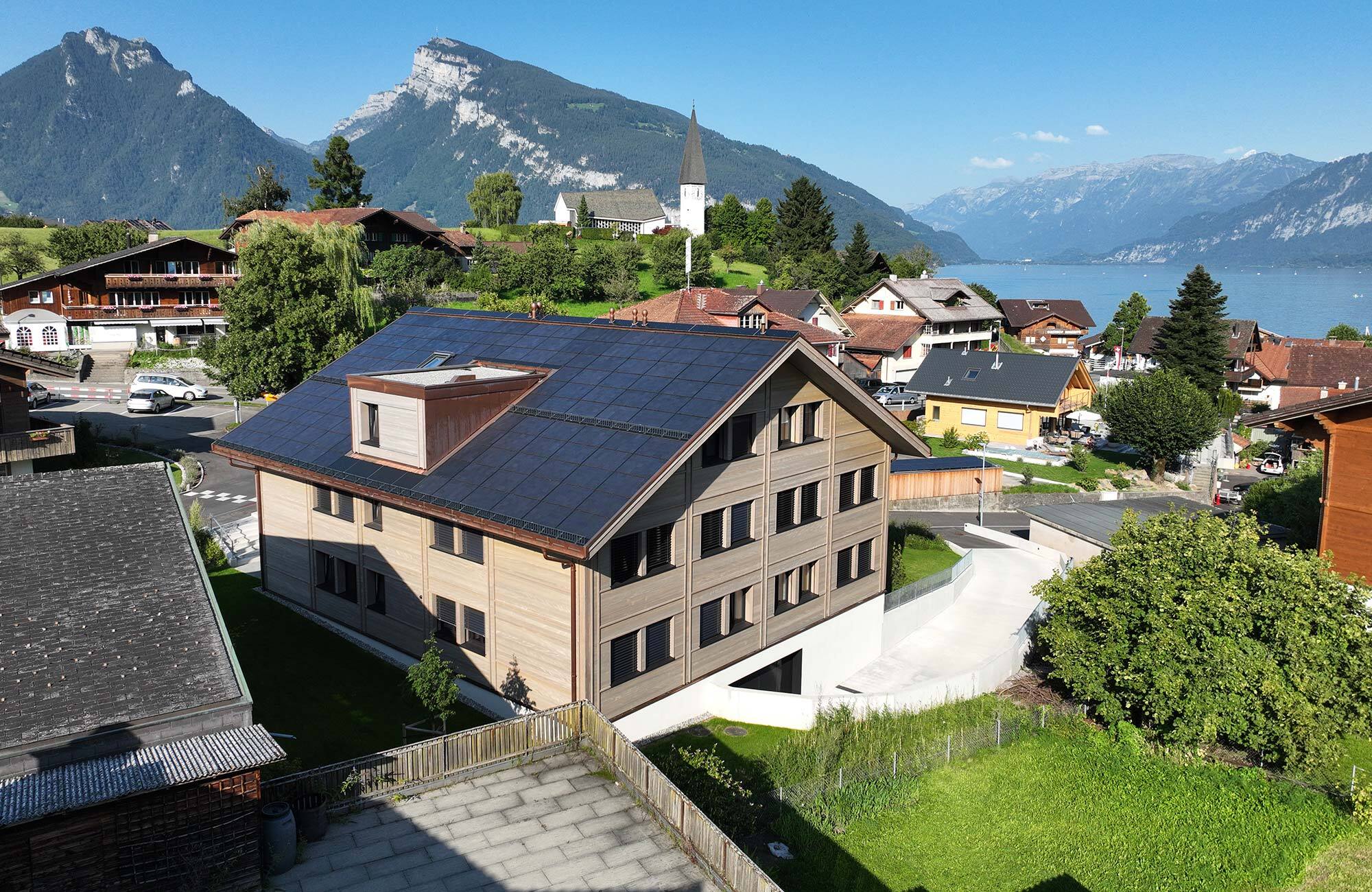 Neubau Mehrfamilienhaus aus Holz