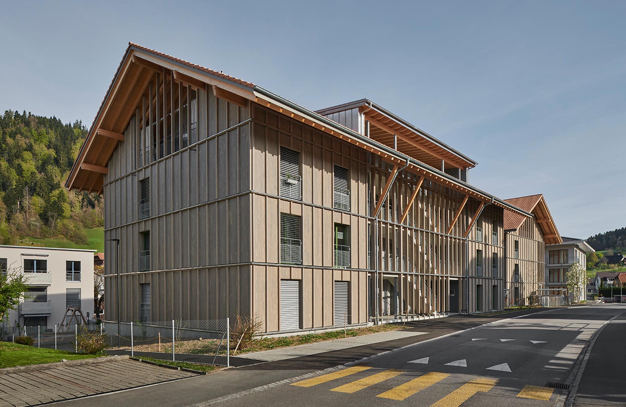Neubau Mehrfamilienhaus aus Holz