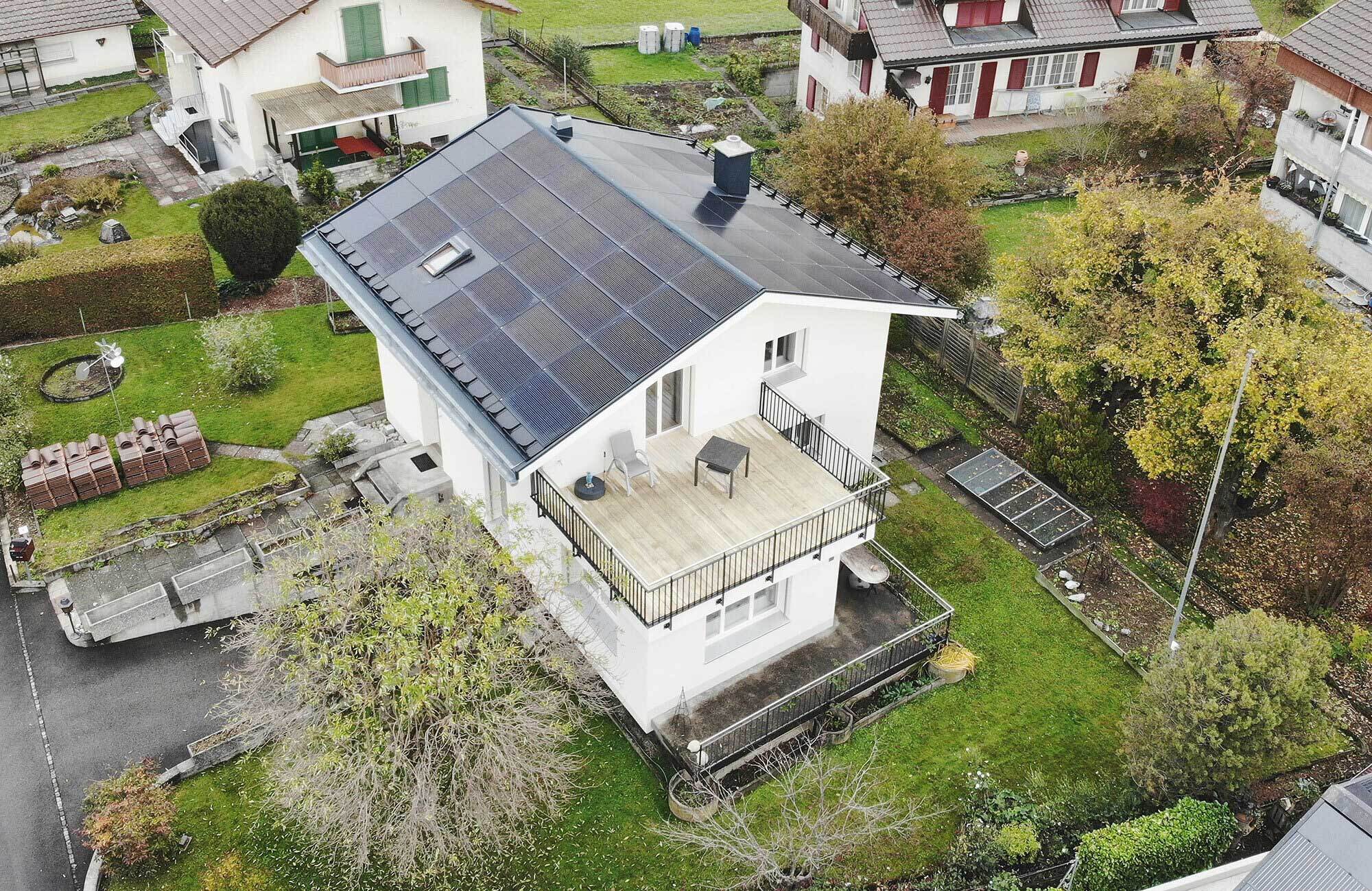 Sanierung Dach und Solaranlage