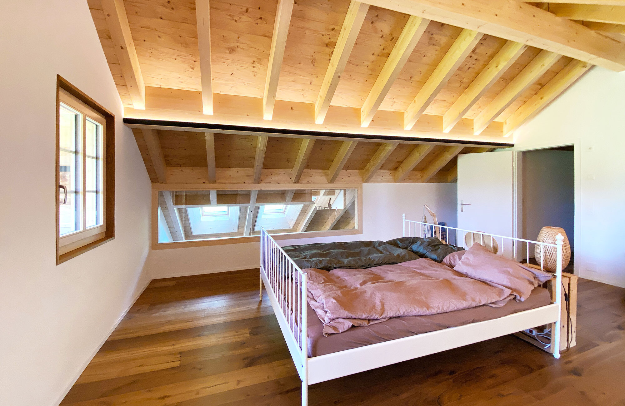 Dachausbau bei Bauernhaus