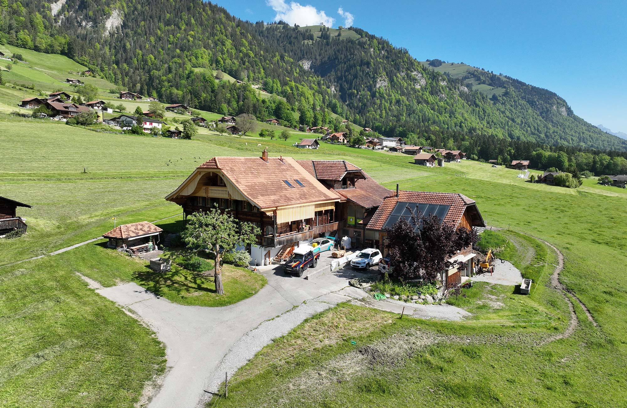 Gesamtsanierung Bauernhaus aus Holz