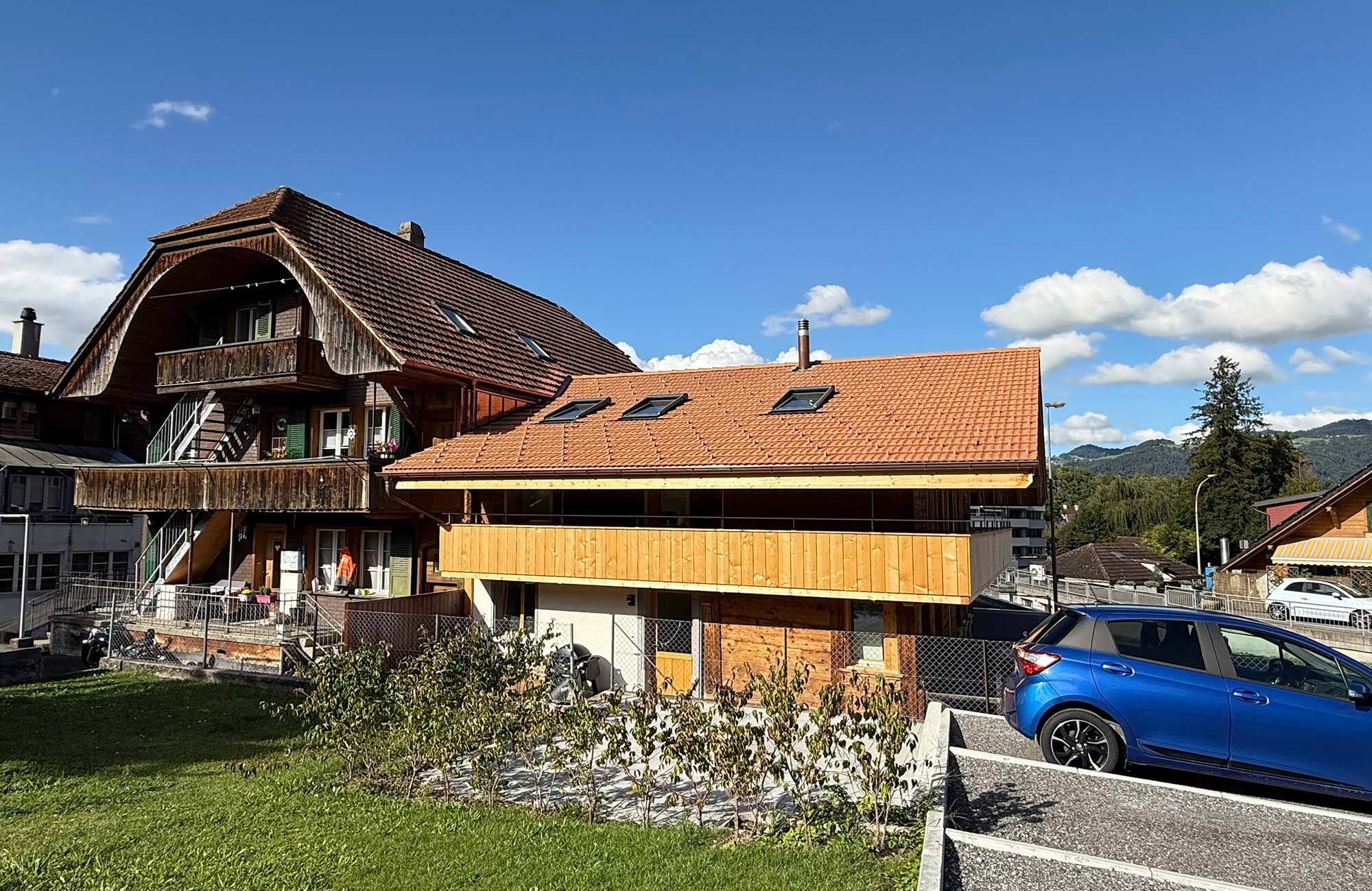 Sanierung Chalet mit Dachfenster