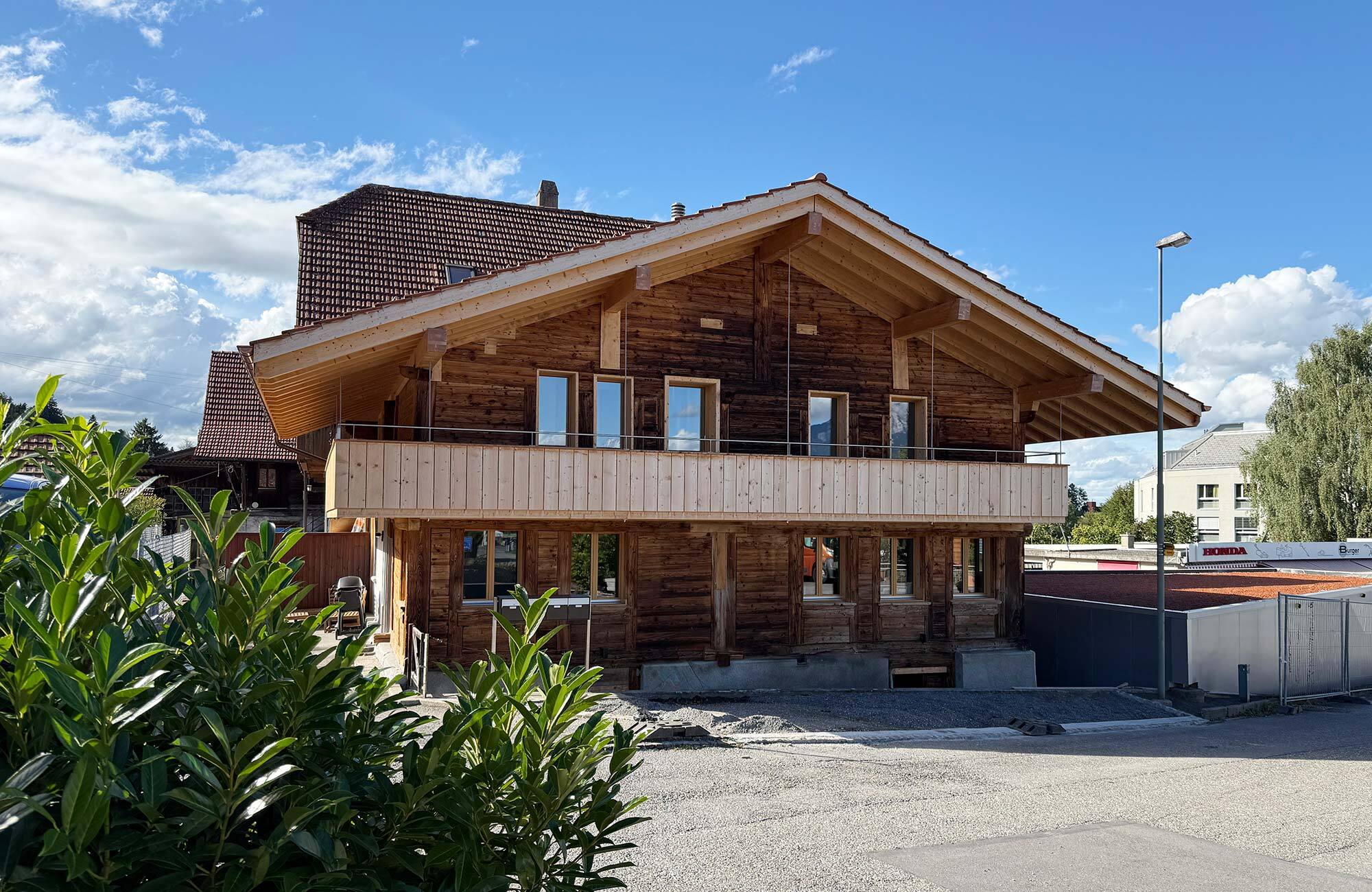 Sanierung eines Chalets
