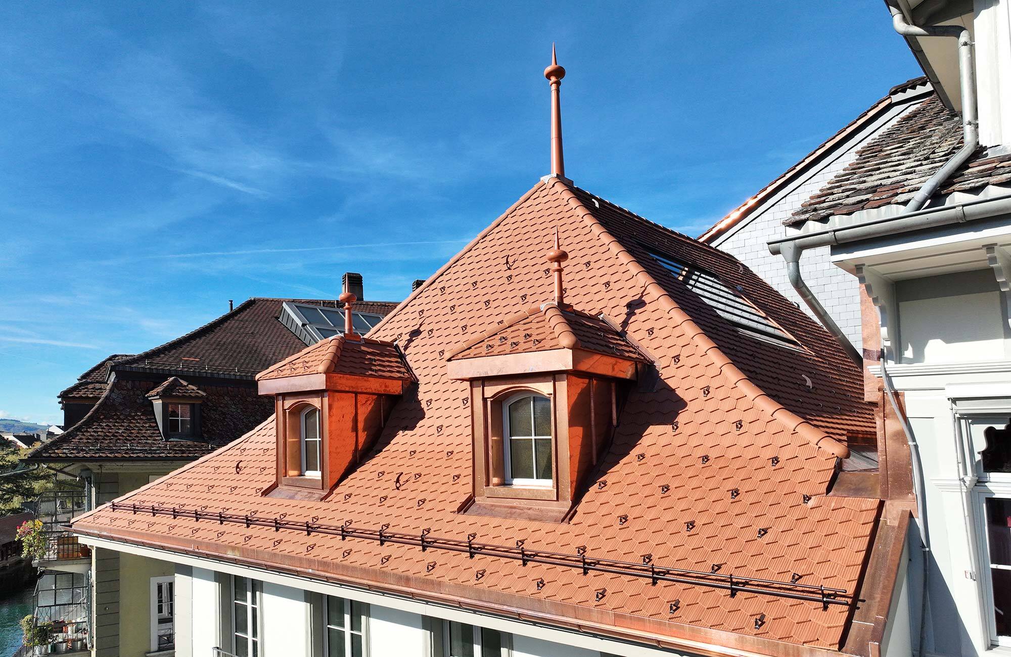 Denkmalgeschütztes Dach sanieren