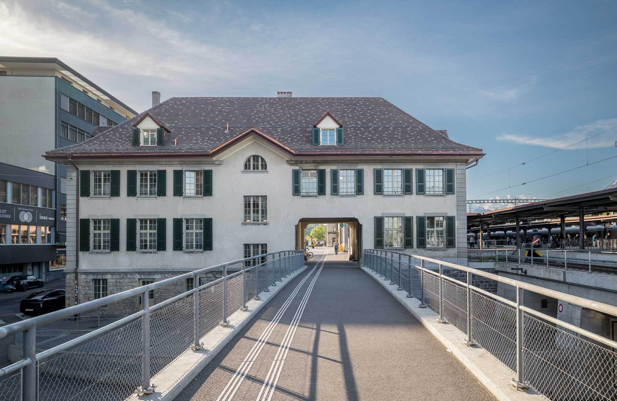 Sanierung SBB-Geb&auml;ude unter Denkmalschutz