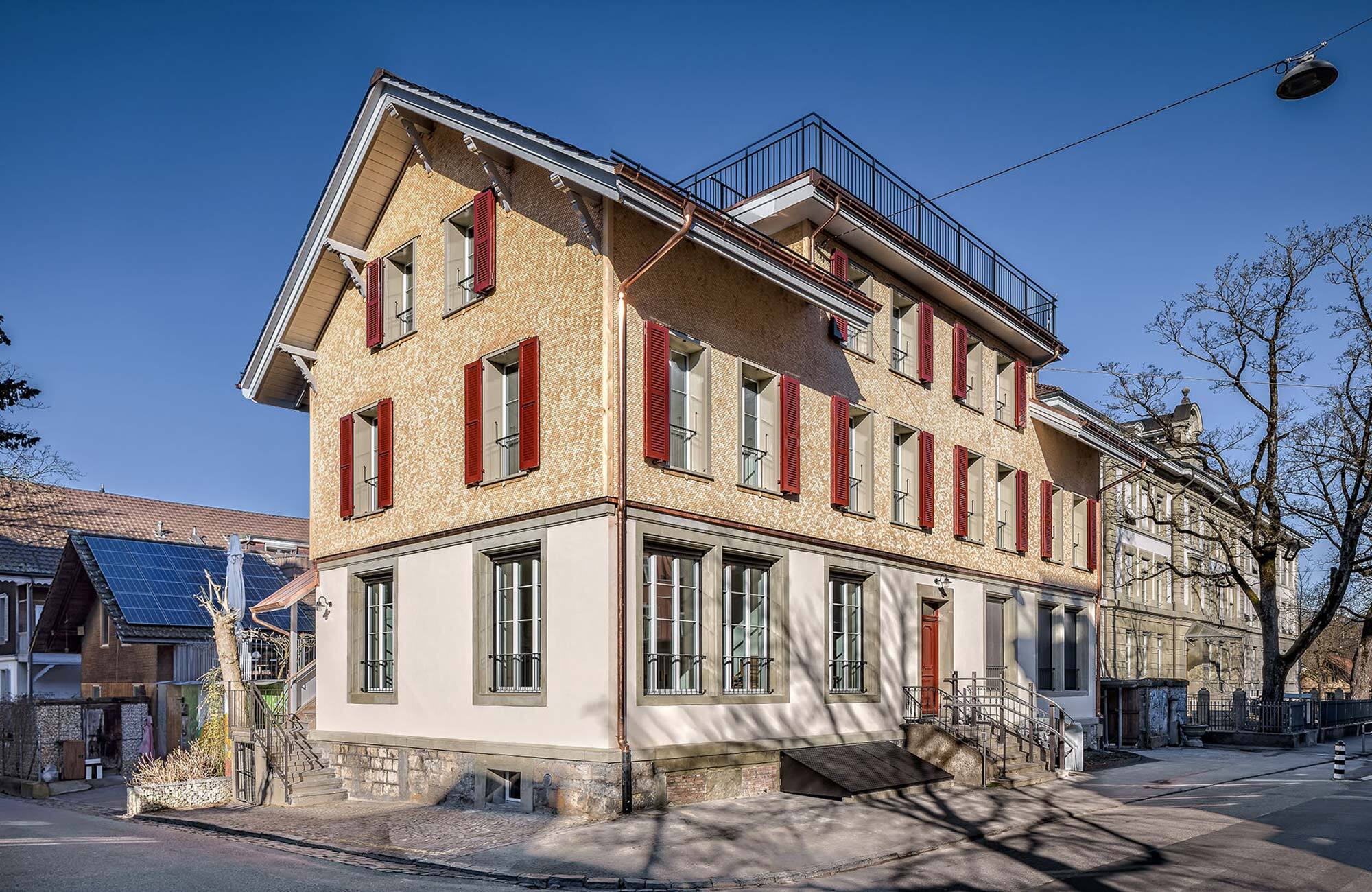 Sanierung historisches Mehrfamilienhaus