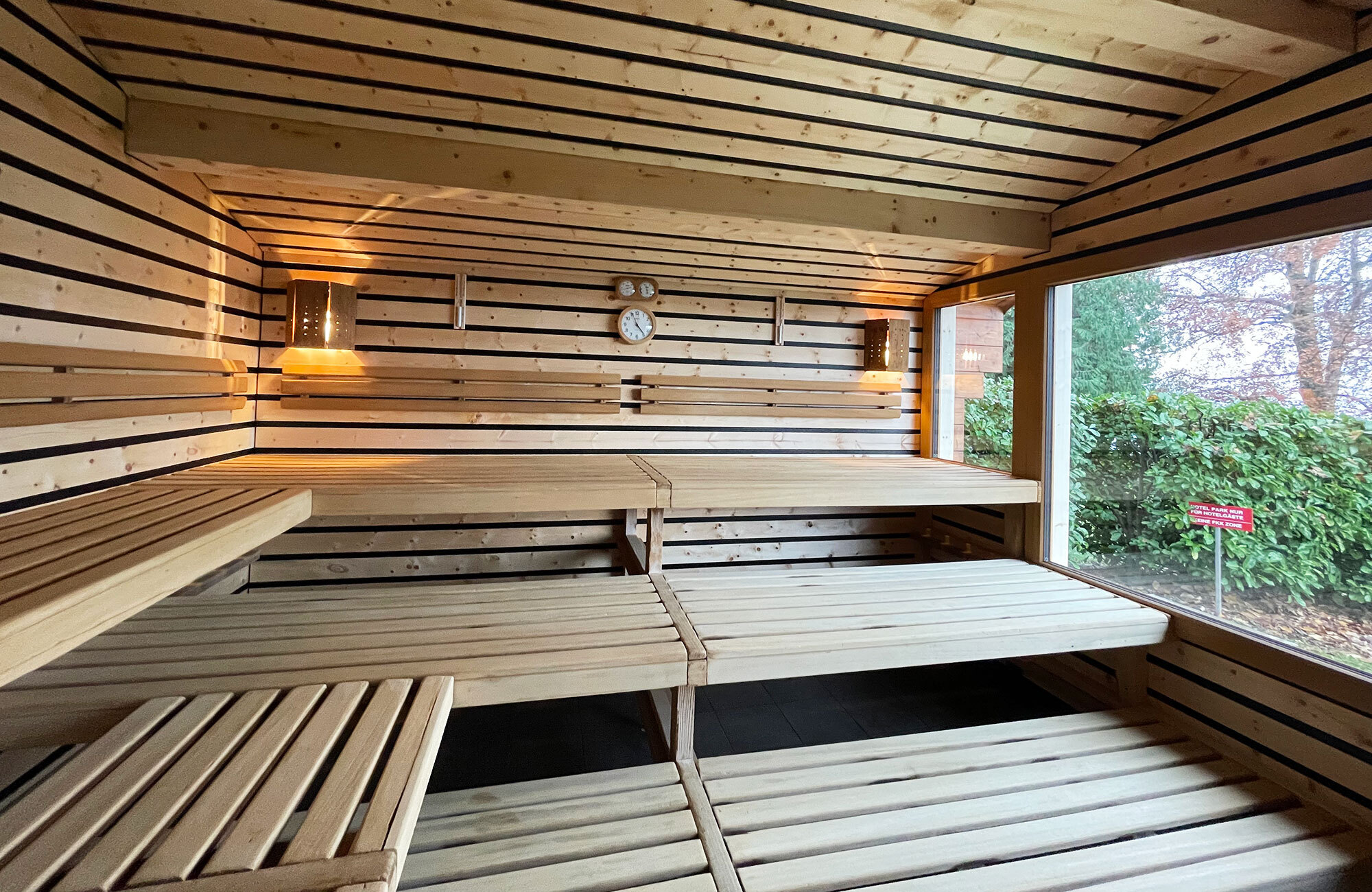 Sauna im Beatus Merligen