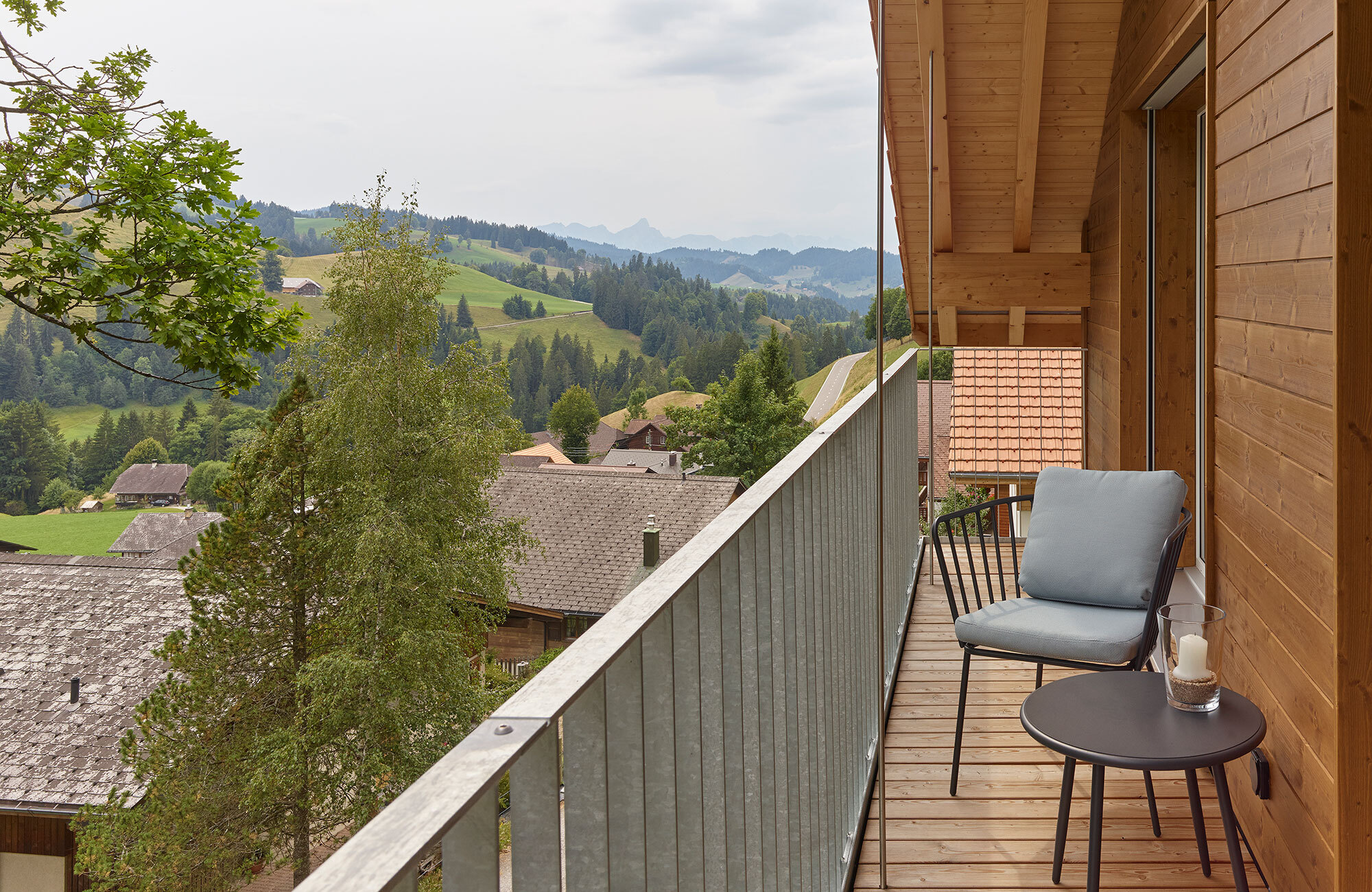 Balkon mit Aussicht