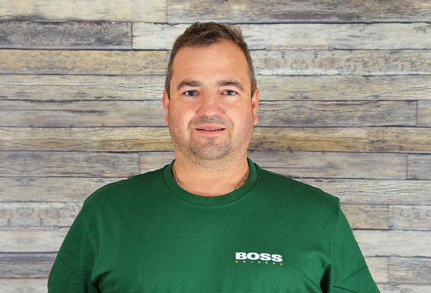 Peter Boss Vorarbeiter Holzbau