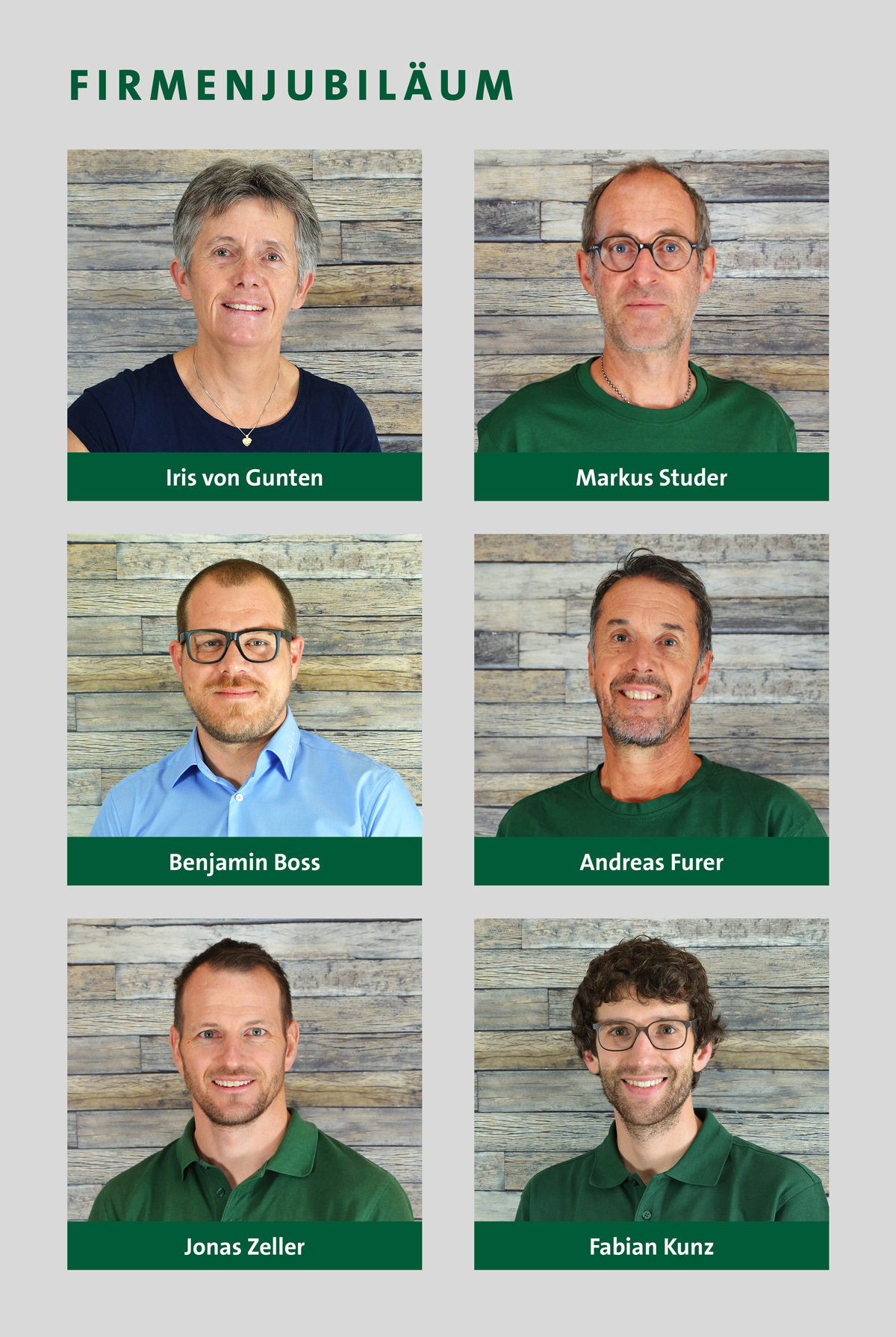 Firmenjubiläum 2025 bei Boss Holzbau